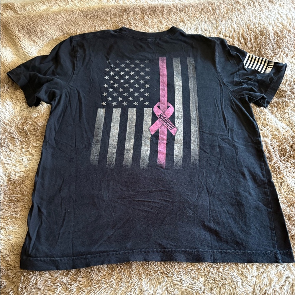 Nine Line Apparel tee- Breast Cancer Awareness Design